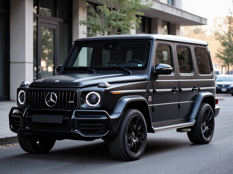 Mercedes-AMG G63 in Schwarz